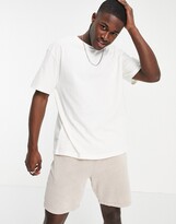 Thumbnail for your product : Topman oversize fit t-shirt in ecru