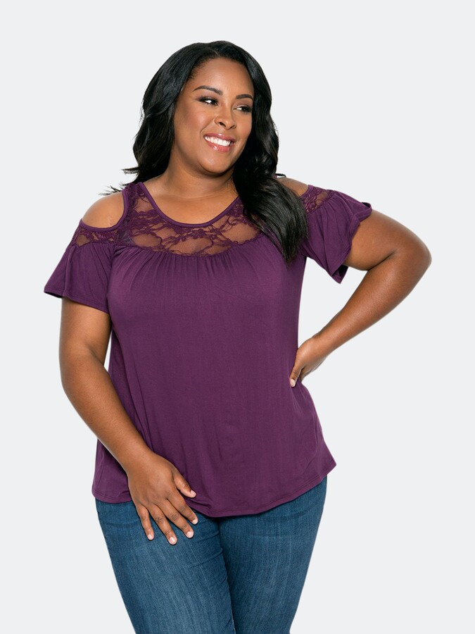 formal plus size tops