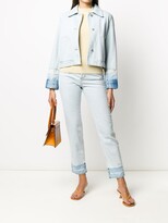 Thumbnail for your product : Loewe Straight-Leg Cropped Denim Jeans