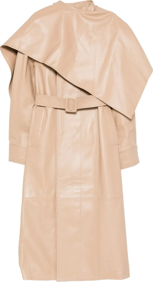 Ducie Nina leather coat