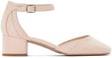 Thumbnail for your product : Faux Suede Heels with Ankle Strap