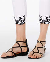 Thumbnail for your product : Thalia Sodi Embroidered Skinny Ankle Jeans, Created for Macy's