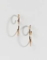 Thumbnail for your product : Pieces Round Double Earrings