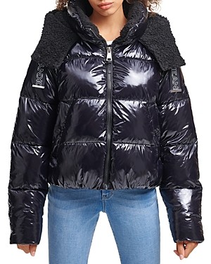 dkny white puffer jacket