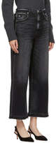 Thumbnail for your product : Amo Black Ava Cropped Jeans