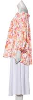 Thumbnail for your product : Caroline Constas Printed Off-The-Shoulder Blouse