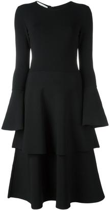 Stella McCartney layered frill skirt dress