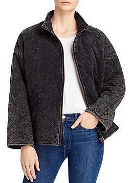 Bagatelle French Terry Quilted Jacket - ShopStyle