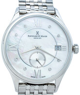 Thumbnail for your product : Bernhard H. Mayer Mother Of Pearl Stainless Steel Diamond Muses Women's Wristwatch 36mm