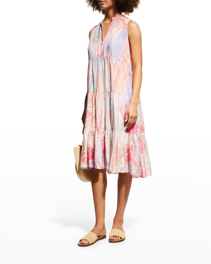 Johnny Was Pamplona Midi Dress - ShopStyle