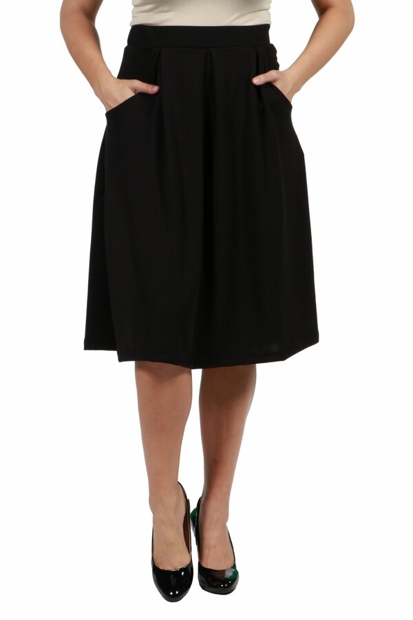 Black Pleated Skirt Plus Size | Shop the world's largest 