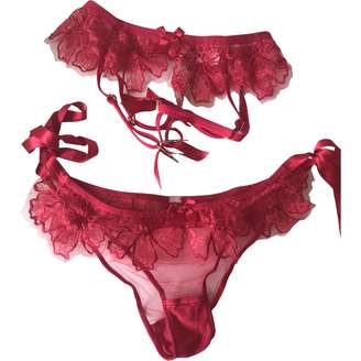 Agent Provocateur \N Red Lace Lingerie for Women