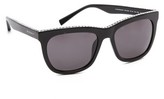 Thumbnail for your product : Givenchy Swarovski Crystal Rim Sunglasses