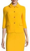 Thumbnail for your product : Michael Kors Wool Button-Front Jacket