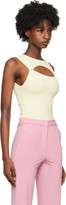 Thumbnail for your product : REMAIN Birger Christensen Yellow Cutout Tank Top