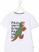 Thumbnail for your product : Paul Smith Junior logo-print T-shirt