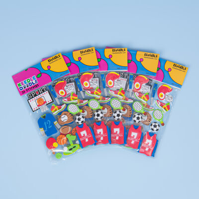 Best Home Fashion, Inc. Keedle Doodle DIY Curtain Decoration Set With 2 Window Treatment Panels, Washable Markers And 3D Foam Stickers