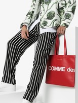 Thumbnail for your product : Comme des Garcons Logo-Print Leather Tote Bag