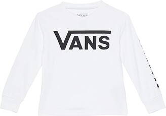 Vans Kids Vans Classic Checker Sun Shirt Long Sleeve (Toddler/Little Kids/Big  Kids) (White/Black) Boy's Swimwear - ShopStyle