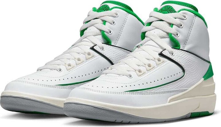 Nike Air Jordan 2 Retro DQ8562-103 Sneakers Kids White Leather EFAS45
