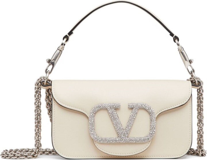 Valentino Garavani Locò Small Leather Shoulder Bag