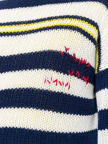 Thumbnail for your product : Ermanno Scervino cashmere striped sweater