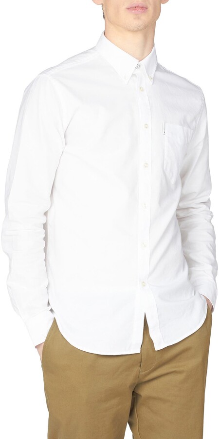 Jiranis Mens Long Sleeve Oxford Cotton Shirt