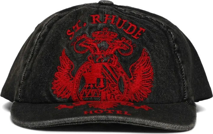 Rhude Black Spade Trucker Cap ShopStyle Hats