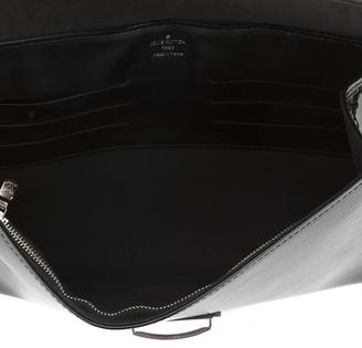 Louis Vuitton Black Epi Lena Clutch Bag (Pre Owned)