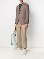 Thumbnail for your product : Lardini Checked Single-Breasted Blazer