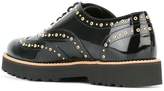 Thumbnail for your product : Hogan studded lace-up shoes