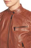 Thumbnail for your product : Bernardo Quilted Leather Moto Jacket