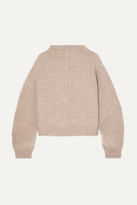 Thumbnail for your product : LE 17 SEPTEMBRE Ribbed Wool Sweater - Tan