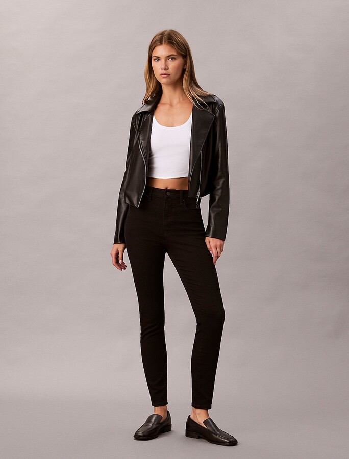 Calvin Klein Women's High Rise Skinny Fit Jeans