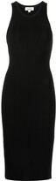 Thumbnail for your product : L'Agence Ribbed-Knit Sleeveless Dress