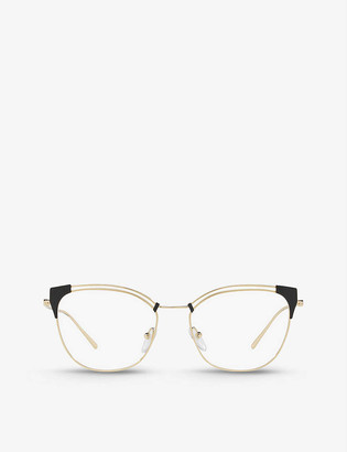 Prada PR62UV Conceptual metal glasses - ShopStyle Sunglasses