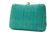 Thumbnail for your product : Serpui Marie Straw Clutch Bag