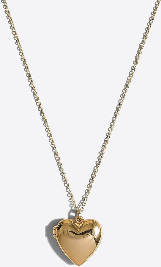 Girls' heart locket necklace