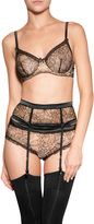 Thumbnail for your product : Mimi Holliday Rose Lace Brief in Black