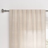 Thumbnail for your product : Threshold 1pc 54"x84" Light Filtering Textural Boucle Window Curtain Panel