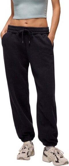Women's prAna DreamFleece Chino Pants Large Black Regular