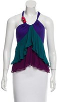 Thumbnail for your product : Etro Sleeveless Silk Top