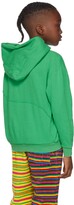 Thumbnail for your product : ERL SSENSE Exclusive Kids Green Wave Hoodie