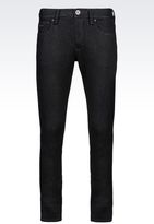Thumbnail for your product : Emporio Armani Skinny Fit Black Wash Jeans