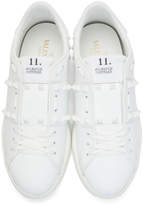 Thumbnail for your product : Valentino White Garavani Rockstud Untitled Sneakers