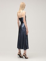 Thumbnail for your product : Rotate by Birger Christensen Lucia Metallic Stretch Jersey Jumpsuit