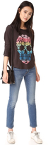 Thumbnail for your product : Chaser Floral Skull Long Sleeve