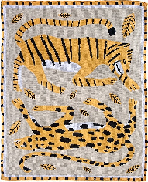 Slowdown Studio Big Cats Mini Blanket