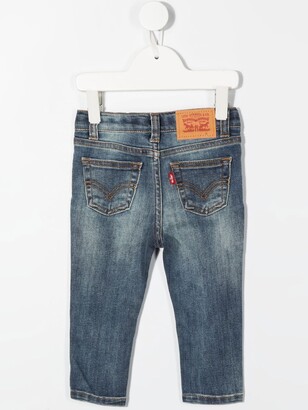 Levi's Distressed Skinny-Cut Jeans