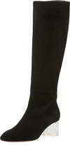 Thumbnail for your product : Alaia Suede Knee-High Boots